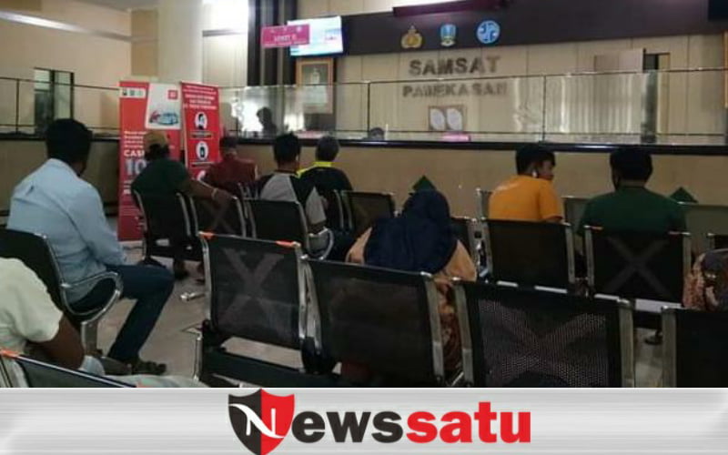 Minimalisir Kerumunan, Satlantas Polres Pamekasan Tambah Lokasi Samsat Keliling