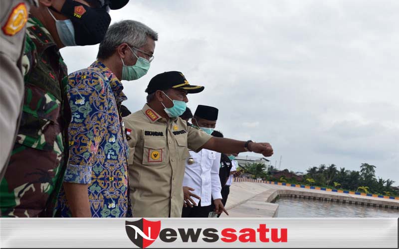 Inilah Embung Pariwasata Berkonsep Konservasi Air Di Ogan Komering Ilir