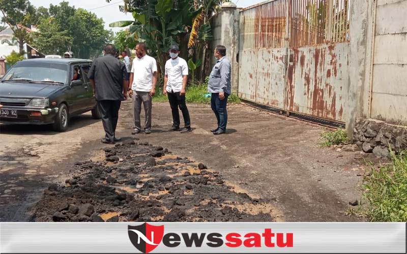 Komisi III DPRD Kota Probolinggo Sidak Jalan Berlubang