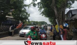 PMII Sumenep Gelar Aksi penggalangan Dana Korban Banjir Dan Gempa