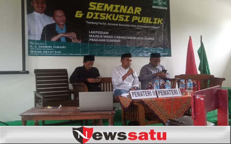 Perusahan Besar Akan Tambang Fosfat, NU Sumenep dan Politisi PKB Rapatkan Barisan