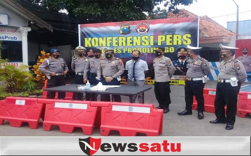Polres Probolinggo Amankan 4 Truk Oleng