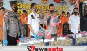 Polres Sumenep Amankan 164 Tersangka Narkoba