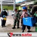 TNI-Polri di Pamekasan Kawal Ketat Pendistribusian Vaksin Covid-19 Hingga Kecamatan