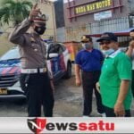 Ada Perubahan Arus Lalin, Kasatlantas Polres Sampang Getol Sosialisasikan