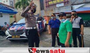 Ada Perubahan Arus Lalin, Kasatlantas Polres Sampang Getol Sosialisasikan