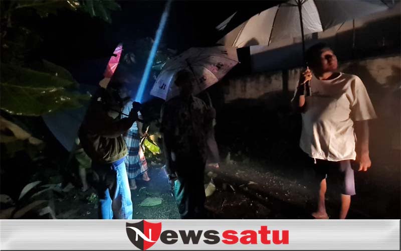 Bupati Fauzi Pantau Lokasi Pohon Tumbang Di Sumenep