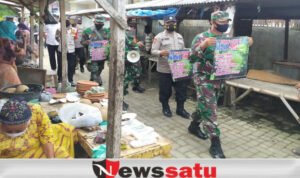 Lawan Covid-19, Koramil Jrenggik Budayakan Bermasker