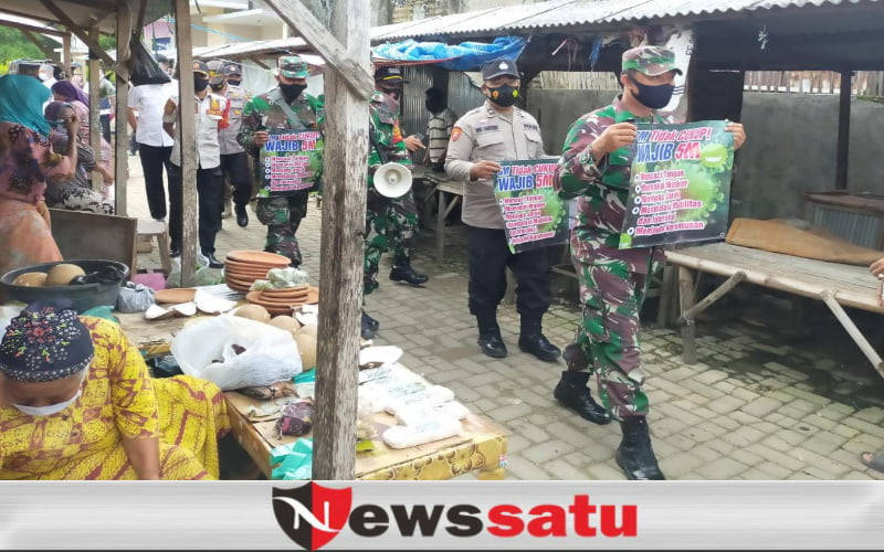 Lawan Covid-19, Koramil Jrenggik Budayakan Bermasker