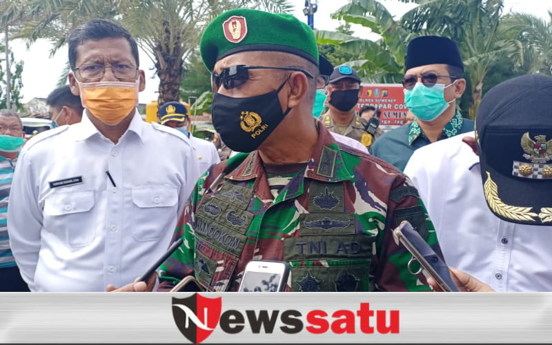 Kasrem 084/Bhaskara Pantau Prokes Di Sumenep