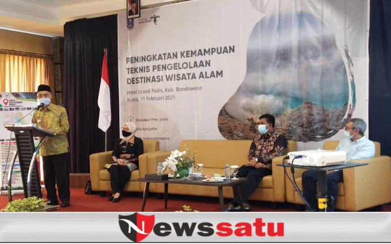 Bupati Bondowoso Hadiri Pelatihan Disparpora Pemprov jatim