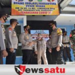 Kapolres dan Dandim 0826 Cek Posko PPKM Mikro Perumahan di Pamekasan