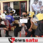 482 Anggota Polres Sampang Melaksanakan Vaksinasi Corona Virus Desease 19