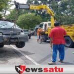 Laka Karambol Libatkan 3 Mobil di Pamekasan