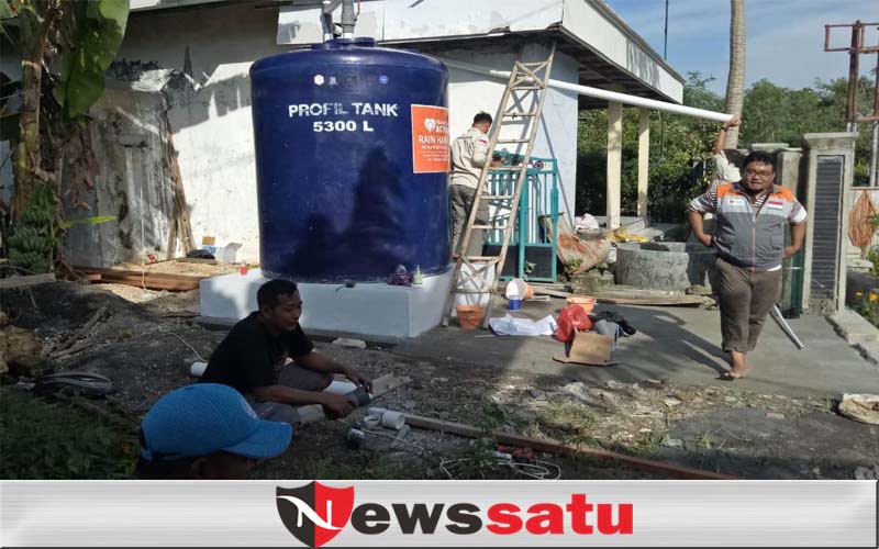 Rain Harvest Ala Forum PRB Dalam Megatasi Kekeringan Di Pamekasan