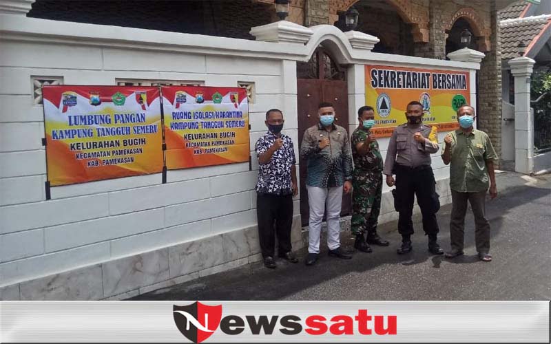 Relawan dan Forum PRB Pamekasan Kuatkan Kampung Tangguh Di Bugih