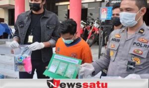 Satreskoba Polrestabes Bekuk Pengedar Sabu Sistem Ranjau di Surabaya