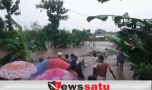 Sungai Legundi Meluap, Dua Kelurahan Terendam Banjir