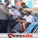 TNI Polri Di Bondowoso Bagikan Ribuan Masker