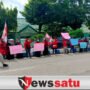 Tolak Fosfat, Mahasiswa Di Sumenep Demo Kantor DPRD