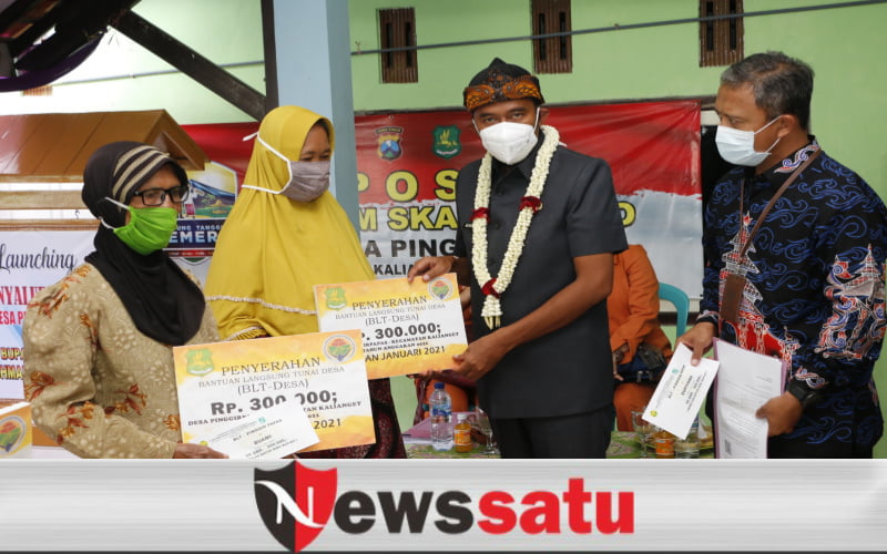 Bupati Sumenep Launching Penyaluran BLT-Desa 2021
