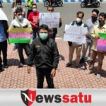 Kuli Tinta Di Bondowoso Gelar Demo Kekerasan Oknum Pengawal Menteri KKP Pada Wartawan