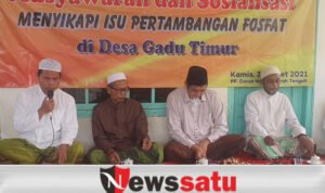 Kiai Dan Tokoh Masyarakat Di Sumenep Tolak Penambangan Fosfat