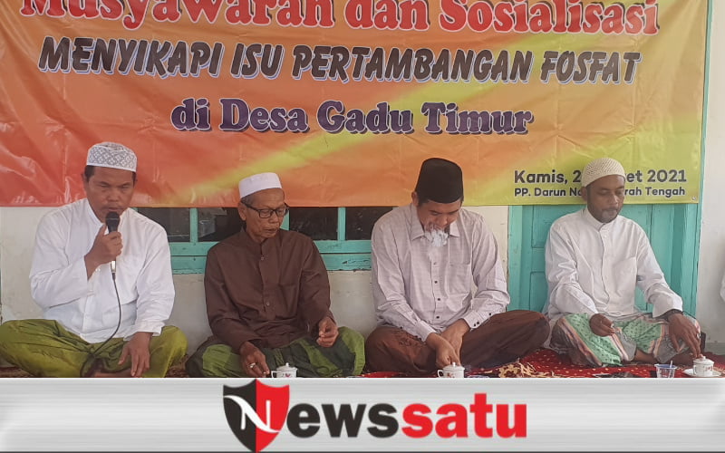 Kiai Dan Tokoh Masyarakat Di Sumenep Tolak Penambangan Fosfat