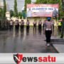 Kuatkan Sinergitas Pamekasan, TNI-Polri Gelar Apel Besar di Bawah Hujan