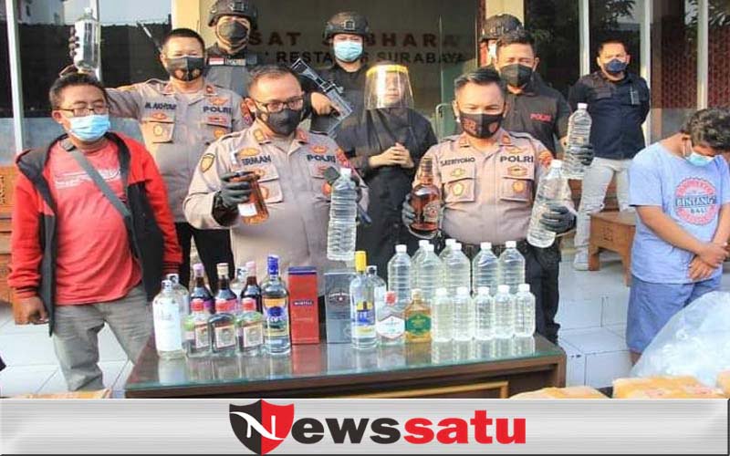 Jelang Bulan Ramadhan, Polrestabes Surabaya Gelar Operasi Pekat