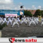 Polres Sampang Tingkatkan Kemampuan Personil Dengan 50 Gerakan Bela Diri