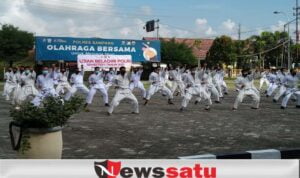 Polres Sampang Tingkatkan Kemampuan Personil Dengan 50 Gerakan Bela Diri