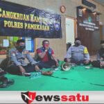 Cangkrukan Kamtibmas Bareng Satgas Posko PPKM Mikro Branta Pesisir Pamekasan