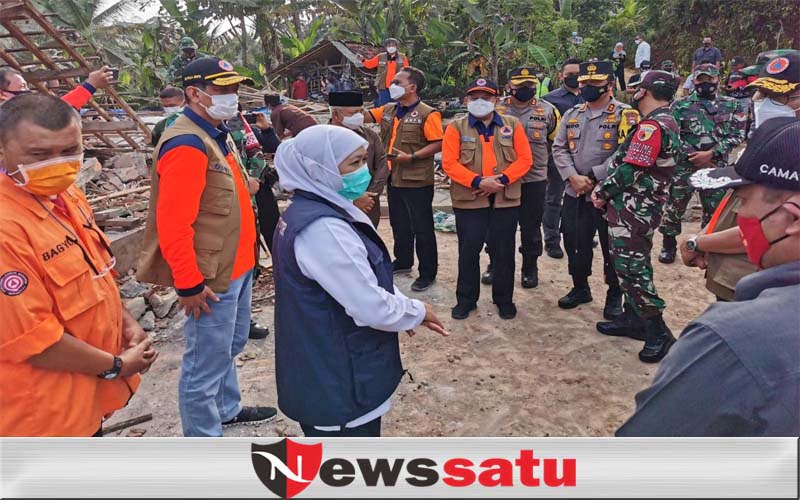 Forkopimda Jatim, Buat Posko Bencana Alam Gempa Bumi Dan Dapur Lapangan di Malang