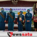 Pertisipasi Pencanangan Gerakan Literasi Bank Jatim Berikan Ratusan Buku