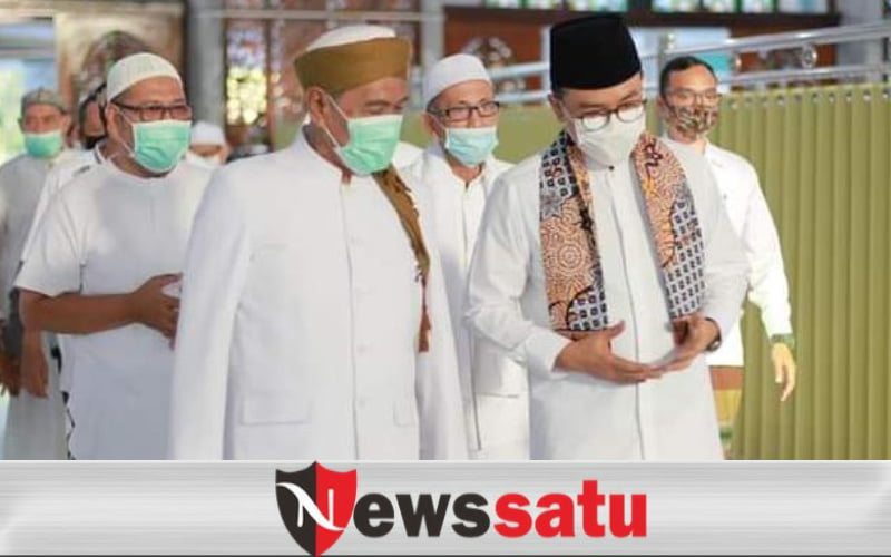 Bupati Pamekasan "Nyareh malem" dan Cek Prokes di Masjid Agung As Syuhada