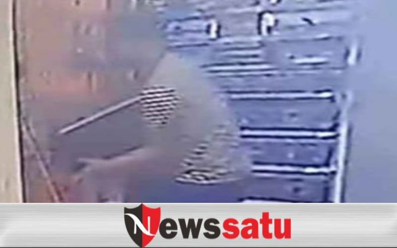 Pencuri TV Di Probolinggo Terekam CCTV
