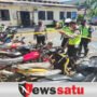 Satlantas Polres Bondowoso Amankan Puluhan Motor Dari Balap Liar