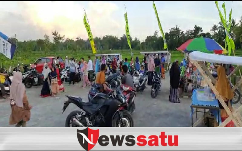 Bazar Ramadhan Ditengah Sawah Menjadi Tempat Favorit Ngabuburit