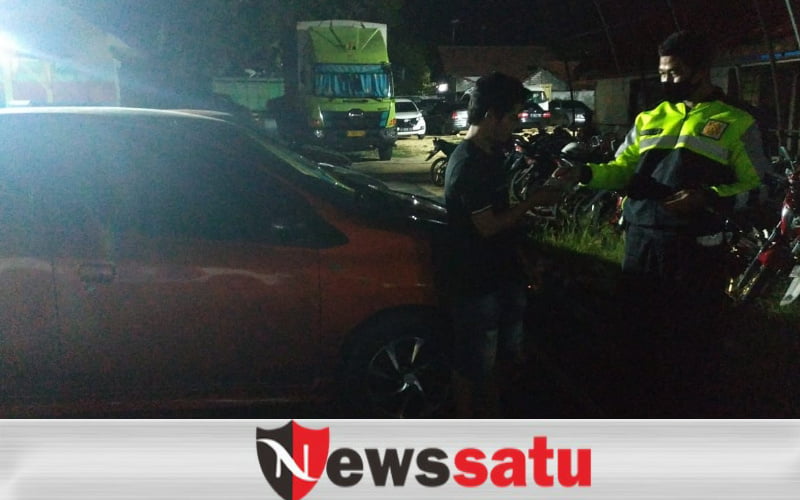 Satlantas Tak Segan Kandangkan Mobil Pembalap Liar Di Sampang