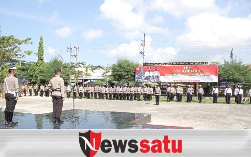 Polres Sampang Sosialisasikan Larangan Mudik Pada Warga Sampang