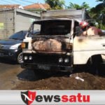Mobil Box Di Sumenep Terbakar