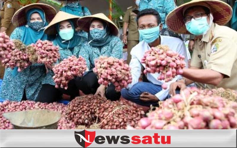 Panen Raya Bawang Merah, Pemkab Sampang Harapkan Swasembada Bawang