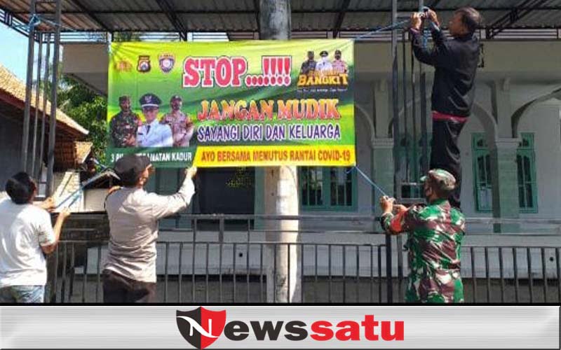 Polres Pamekasan Gerilya Larang Mudik Hingga ke Pelosok Desa