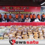 Polri Gulung Sindikat 2,5 Ton Sabu