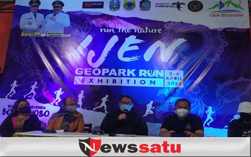 Wabup Bondowoso Akan Mengadakan Event Geopark Ijen run exhibition Lebih Besar Lagi