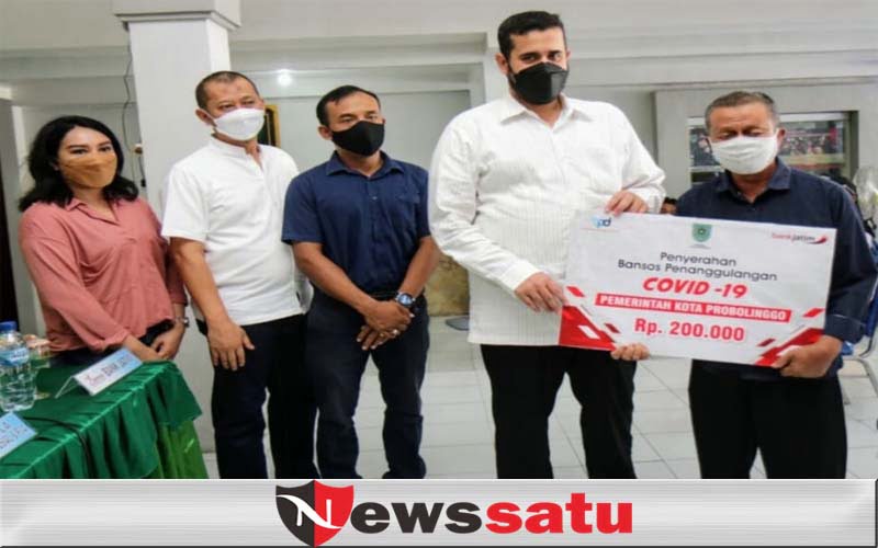 2 Kecamatan Di kota Probolinggo Salurkan Bansos