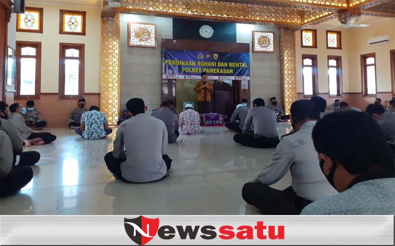 Anggota Polri Dituntut Humanis, Polres Pamekasan Kuatkan Binrohtal