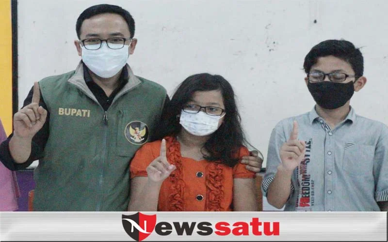 Bupati Pamekasan Peduli Prestasi Siswa Penderita Kelainan Mata
