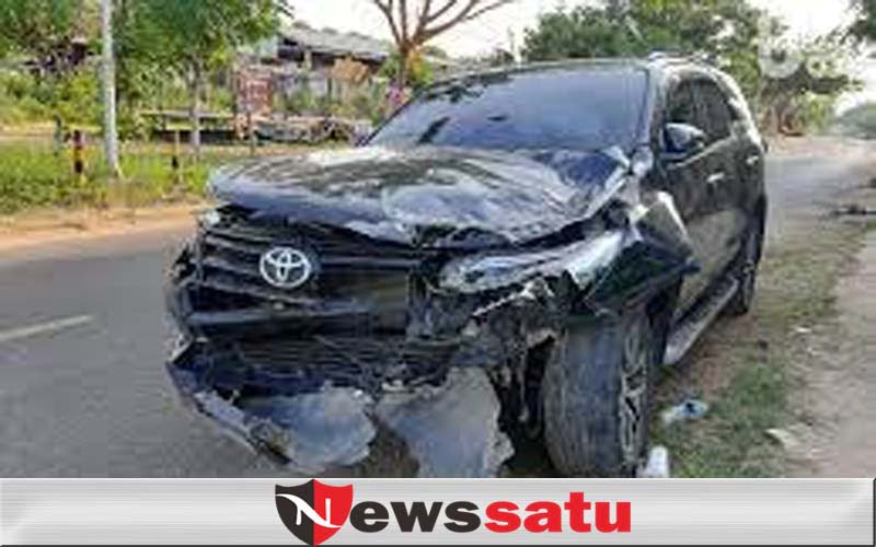 Fortuner Vs Sepeda Motor, 2 Tewas di Jalan Raya Ketapang Sampang